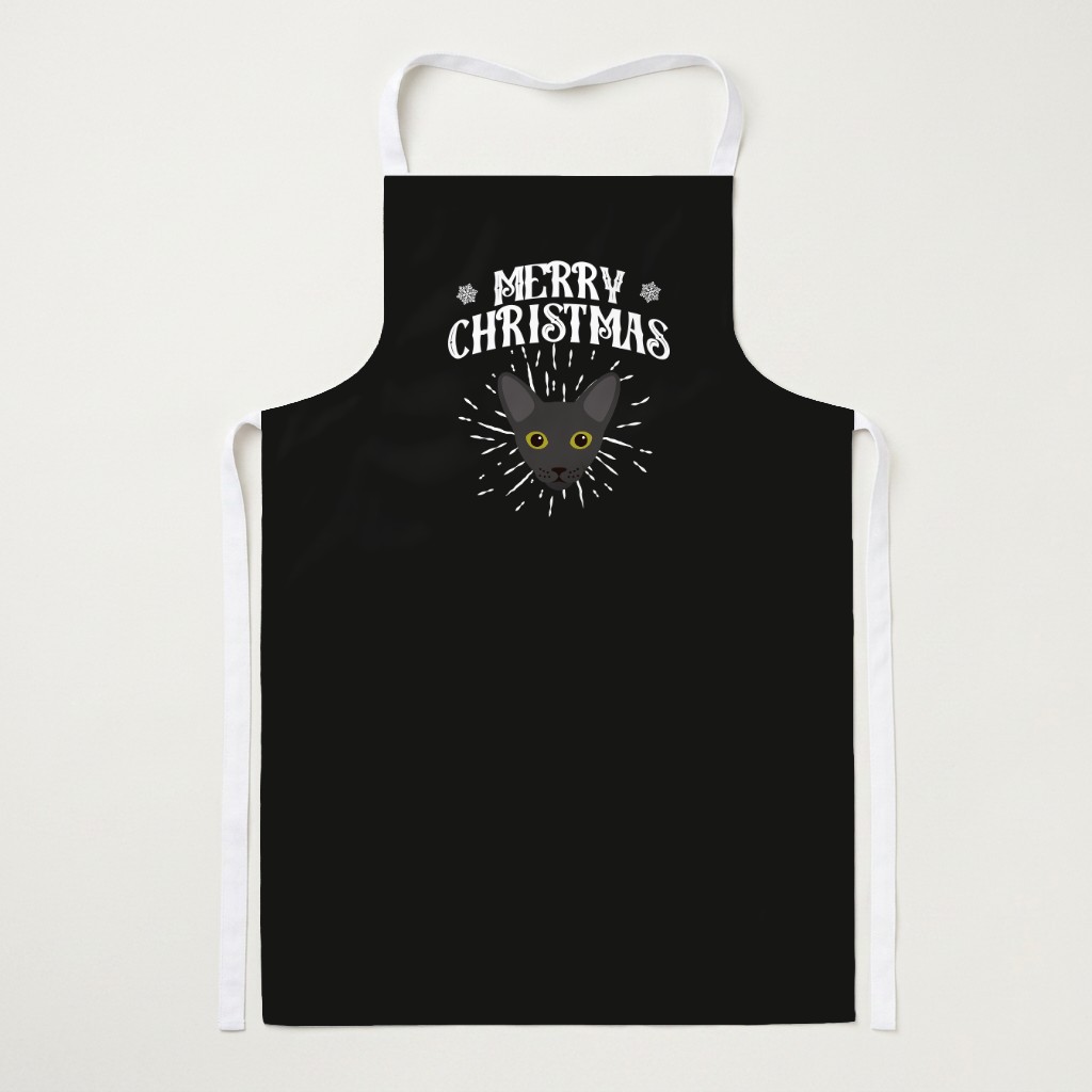 Merry Christmas: Personalised {breedFullName} Apron