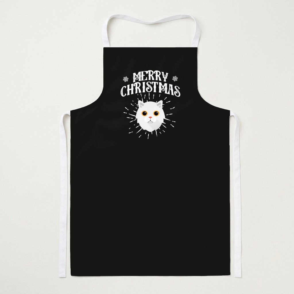 Merry Christmas: Personalised {breedFullName} Apron