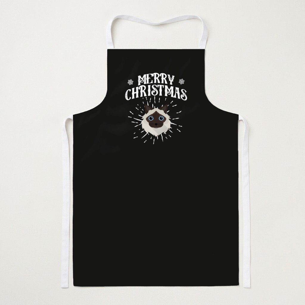 Merry Christmas: Personalised {breedFullName} Apron