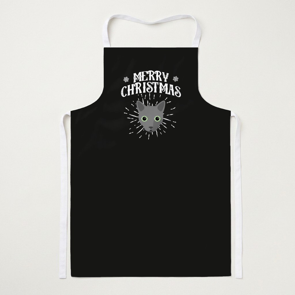 Merry Christmas: Personalised {breedFullName} Apron