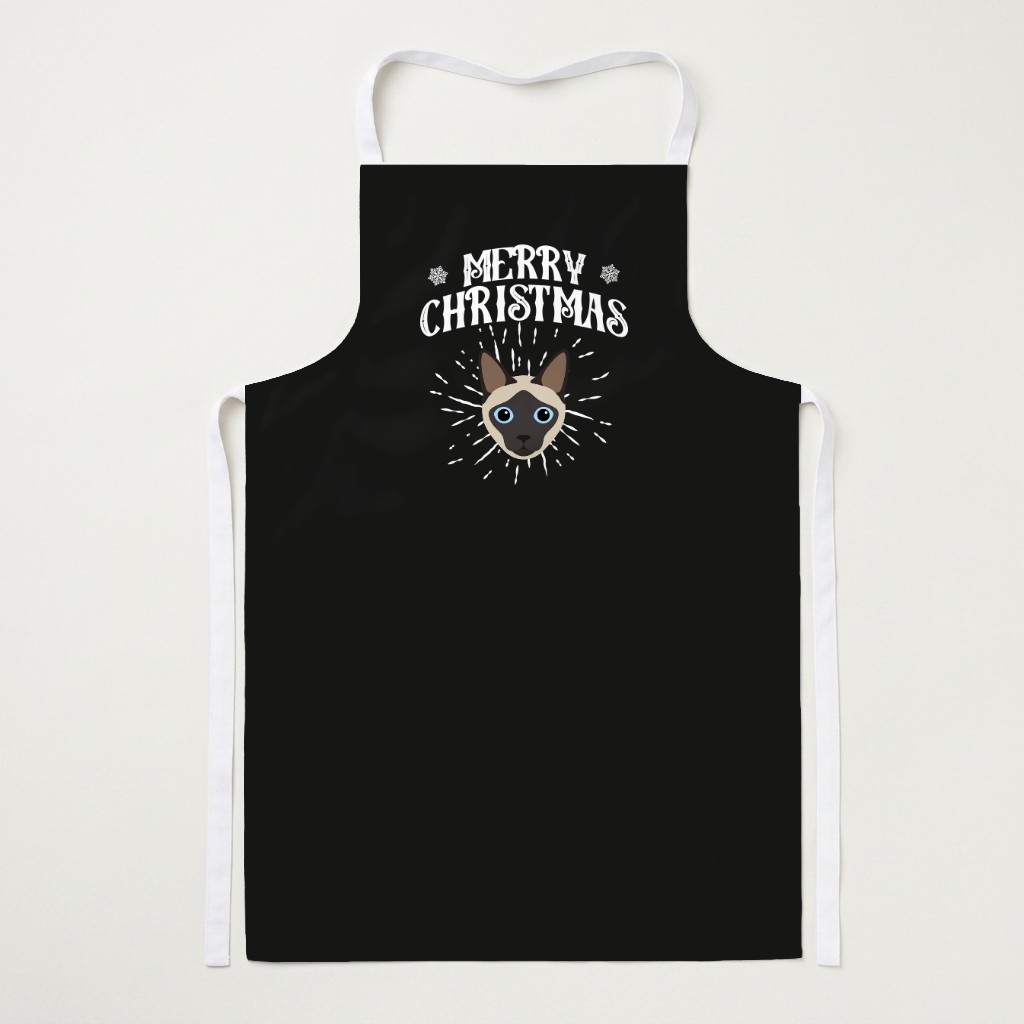 Merry Christmas: Personalised {breedFullName} Apron
