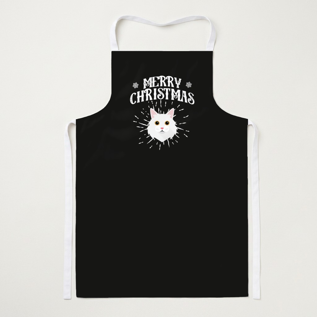 Merry Christmas: Personalised {breedFullName} Apron