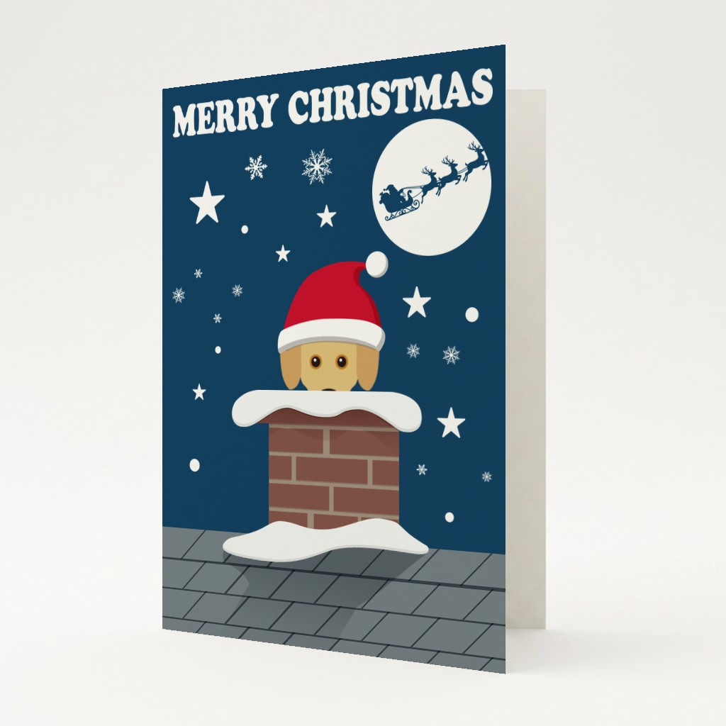 Up on the Rooftop: Personalized {breedFullName} Card