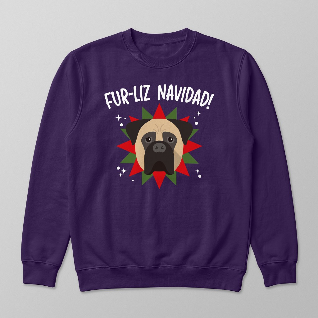 Fur-Liz Navidad: Personalised {breedFullName} Sweatshirt
