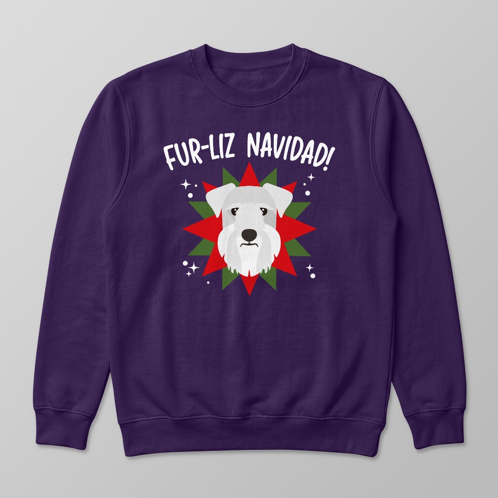 Fur-Liz Navidad: Personalised {breedFullName} Sweatshirt