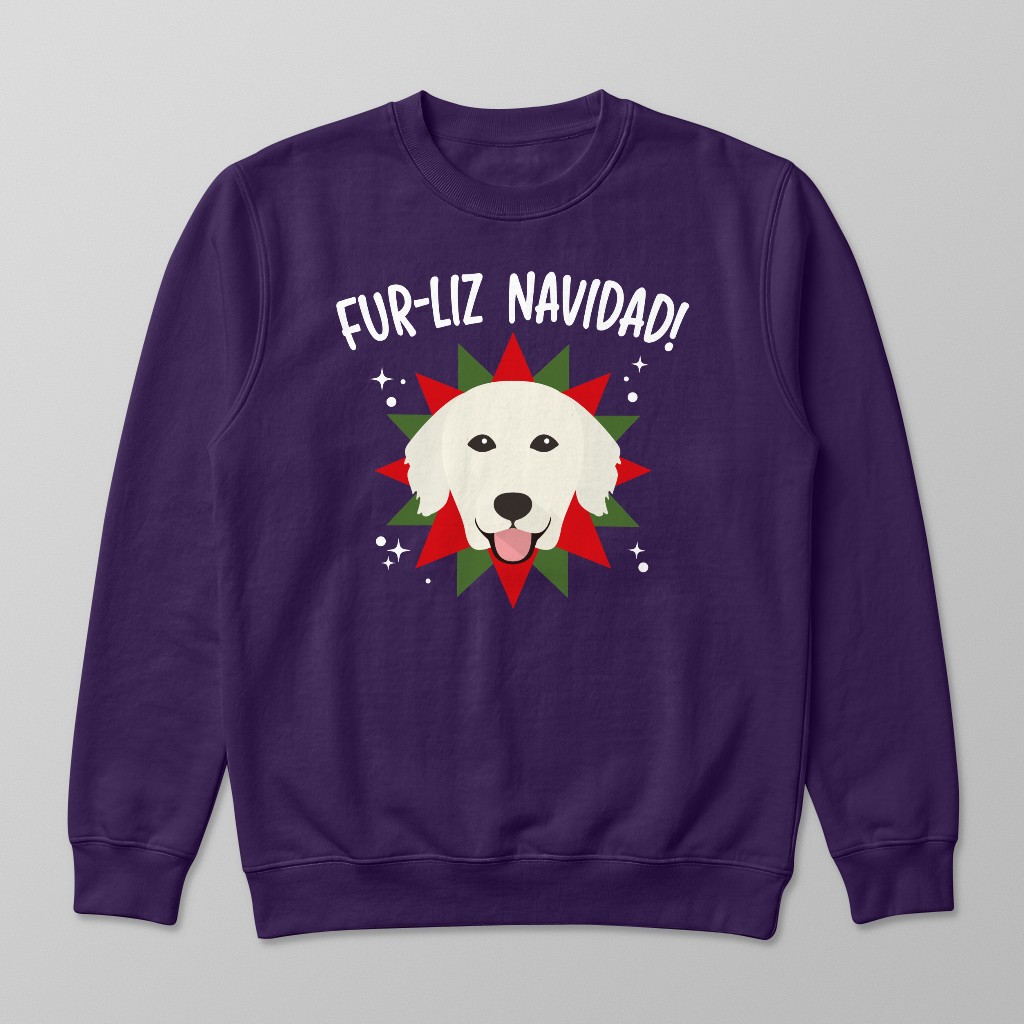 Fur-Liz Navidad: Personalised {breedFullName} Sweatshirt