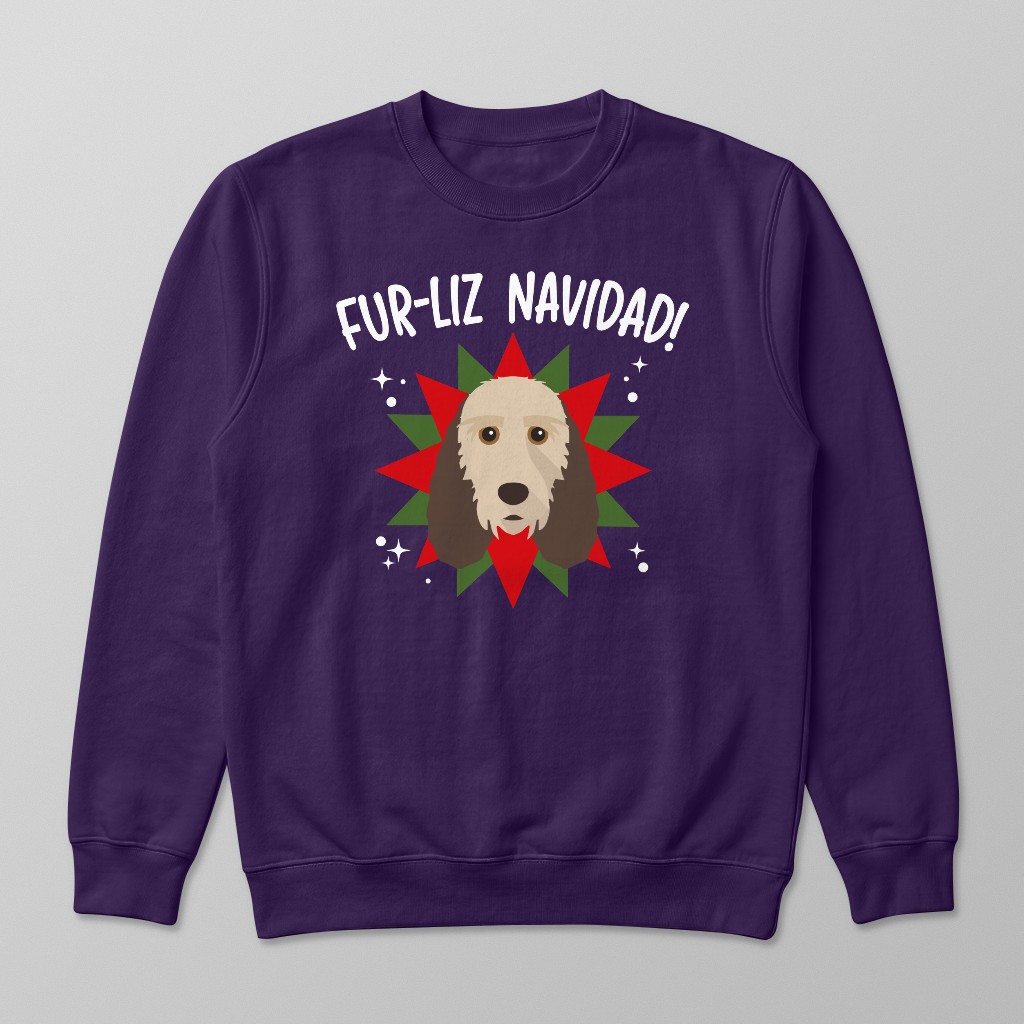 Fur-Liz Navidad: Personalised {breedFullName} Sweatshirt