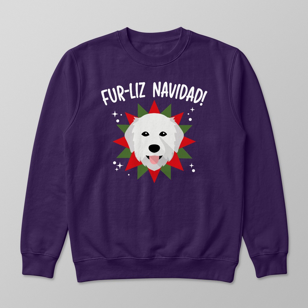 Fur-Liz Navidad: Personalised {breedFullName} Sweatshirt