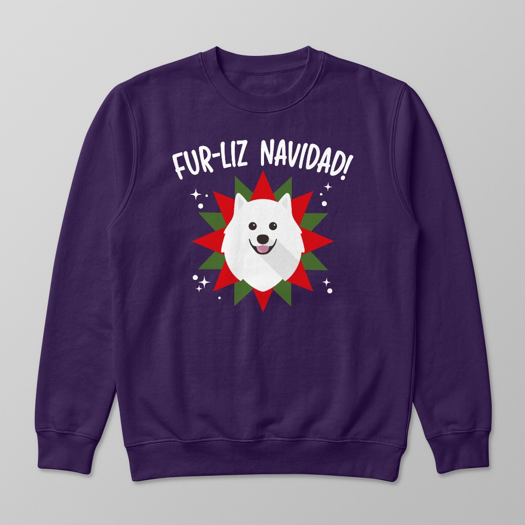 Fur-Liz Navidad: Personalised {breedFullName} Sweatshirt
