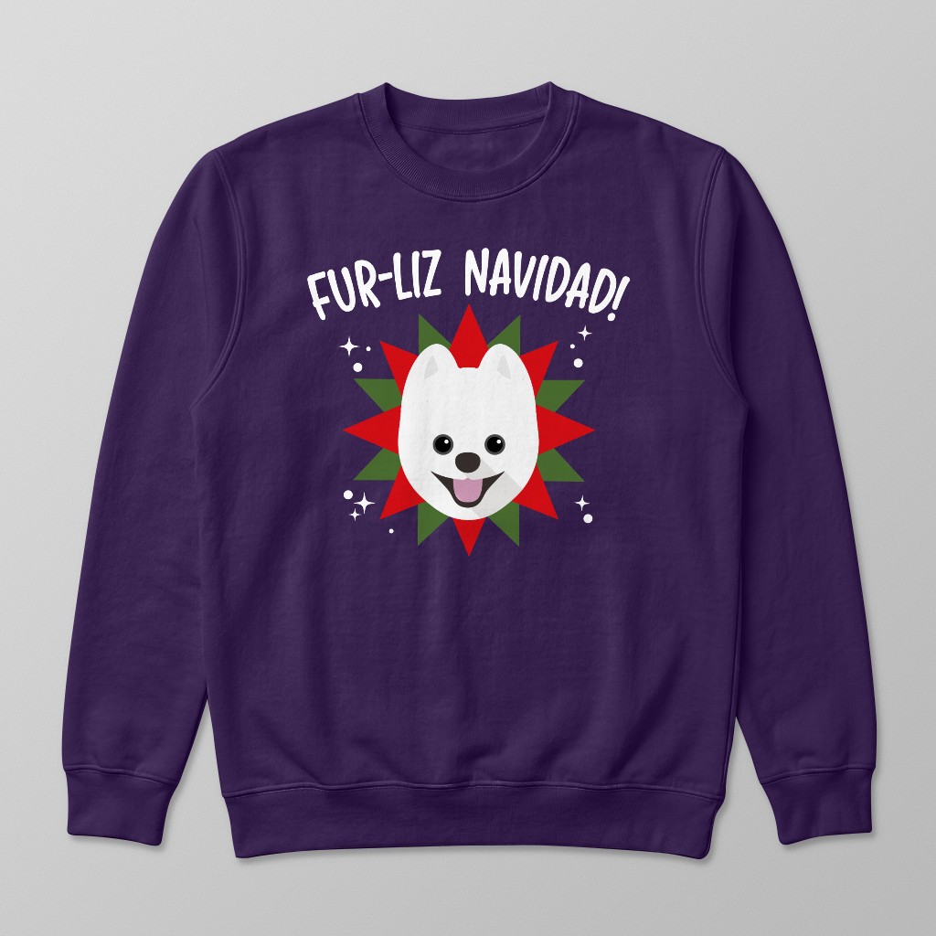 Fur-Liz Navidad: Personalised {breedFullName} Sweatshirt