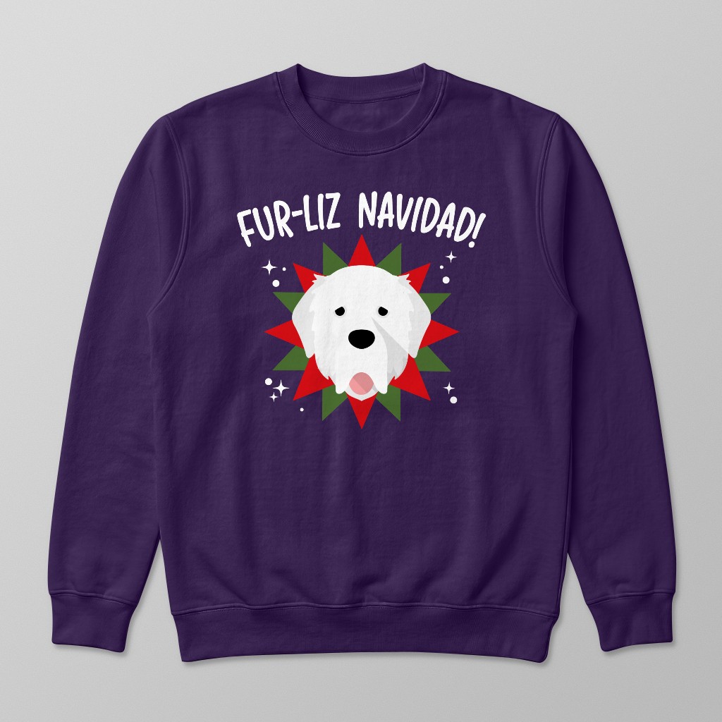 Fur-Liz Navidad: Personalised {breedFullName} Sweatshirt
