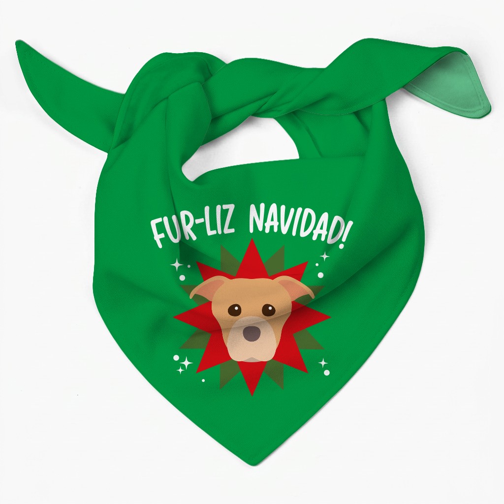 Fur-Liz Navidad: Personalised {breedFullName} Bandana