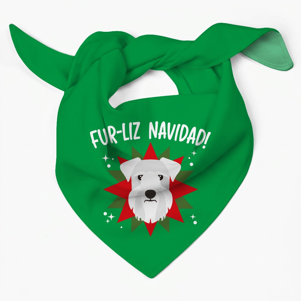 Fur-Liz Navidad: Personalised {breedFullName} Bandana