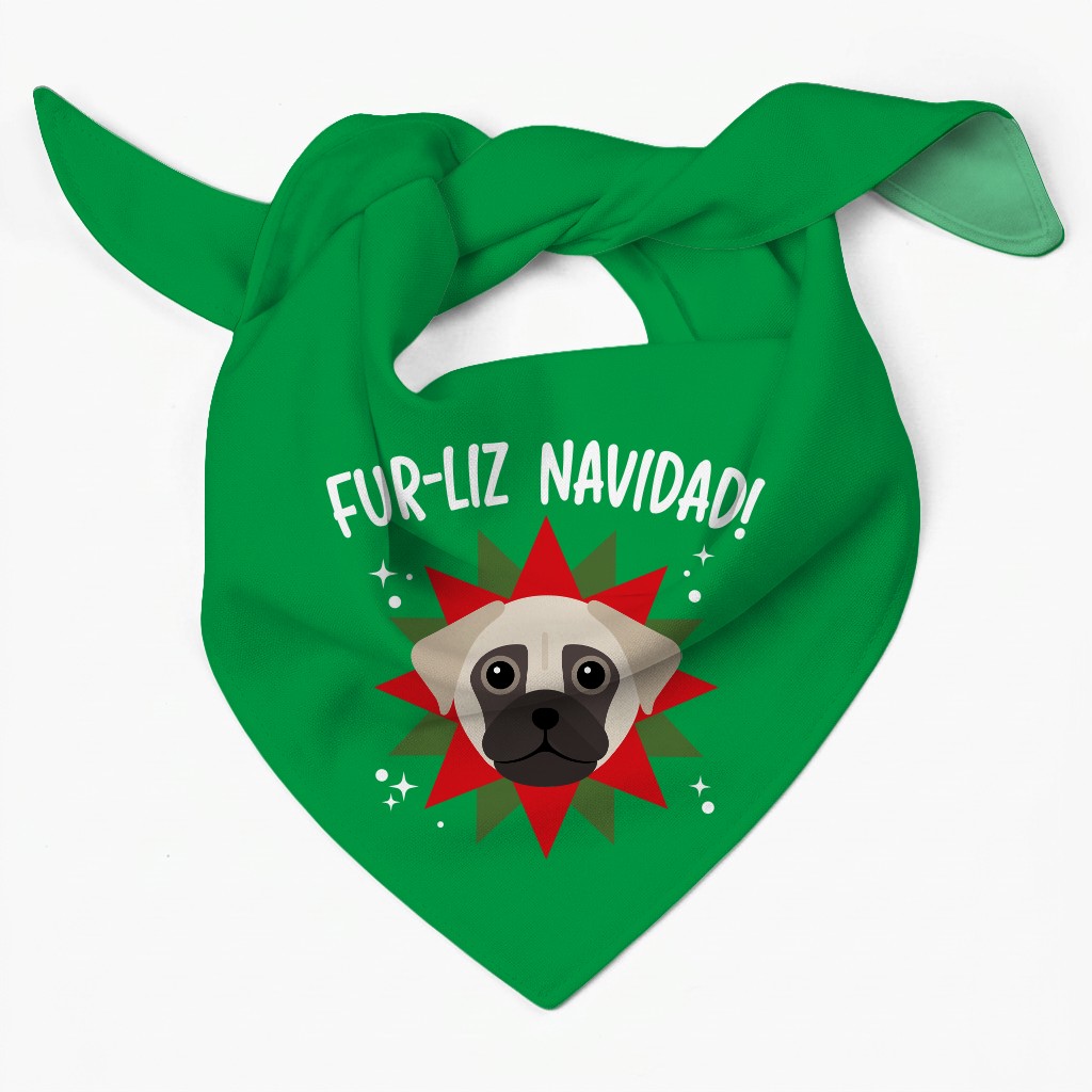 Fur-Liz Navidad: Personalised {breedFullName} Bandana