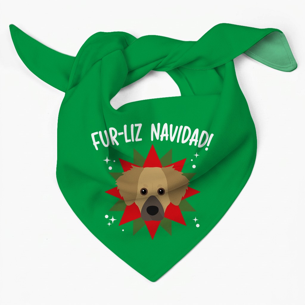 Fur-Liz Navidad: Personalised {breedFullName} Bandana