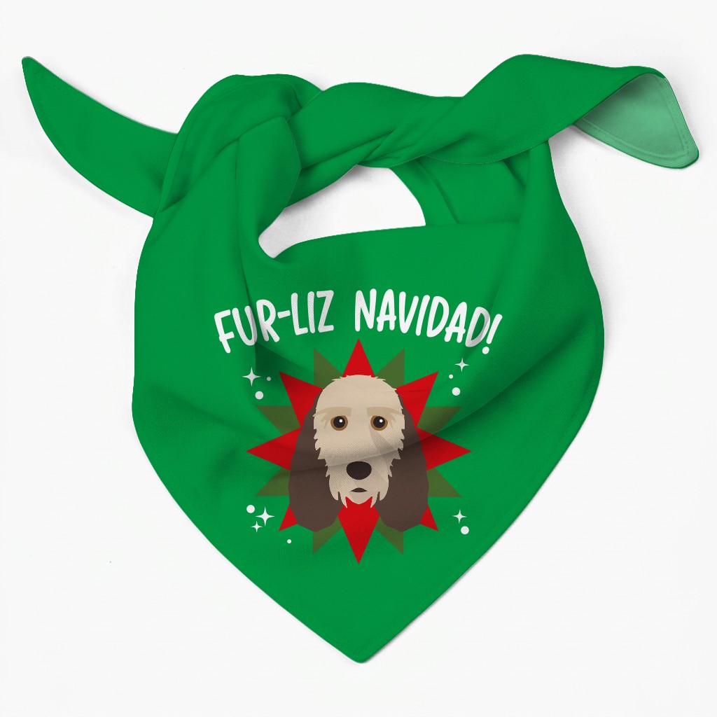 Fur-Liz Navidad: Personalised {breedFullName} Bandana