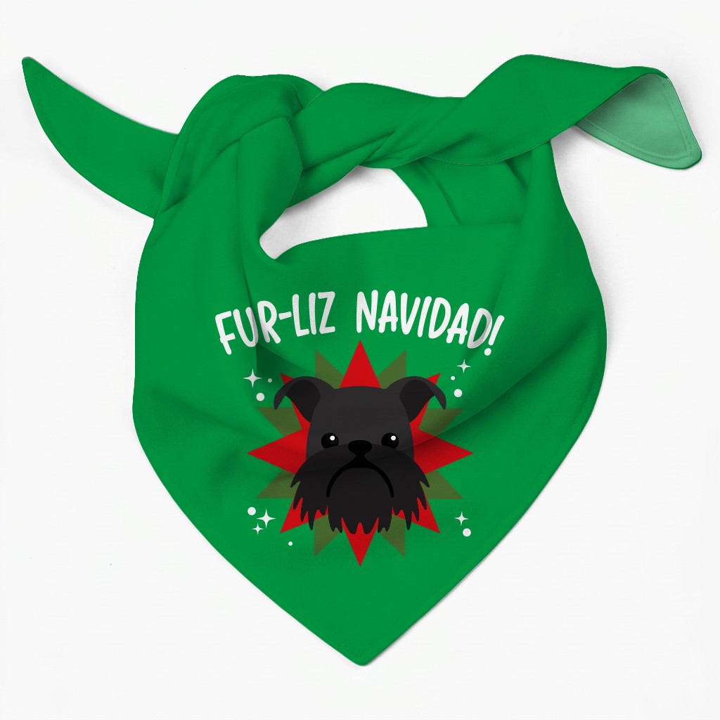 Fur-Liz Navidad: Personalised {breedFullName} Bandana