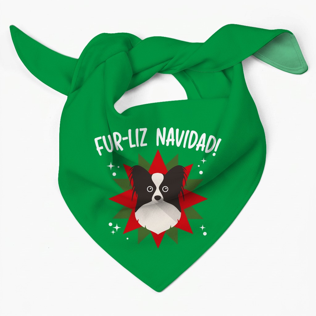 Fur-Liz Navidad: Personalised {breedFullName} Bandana