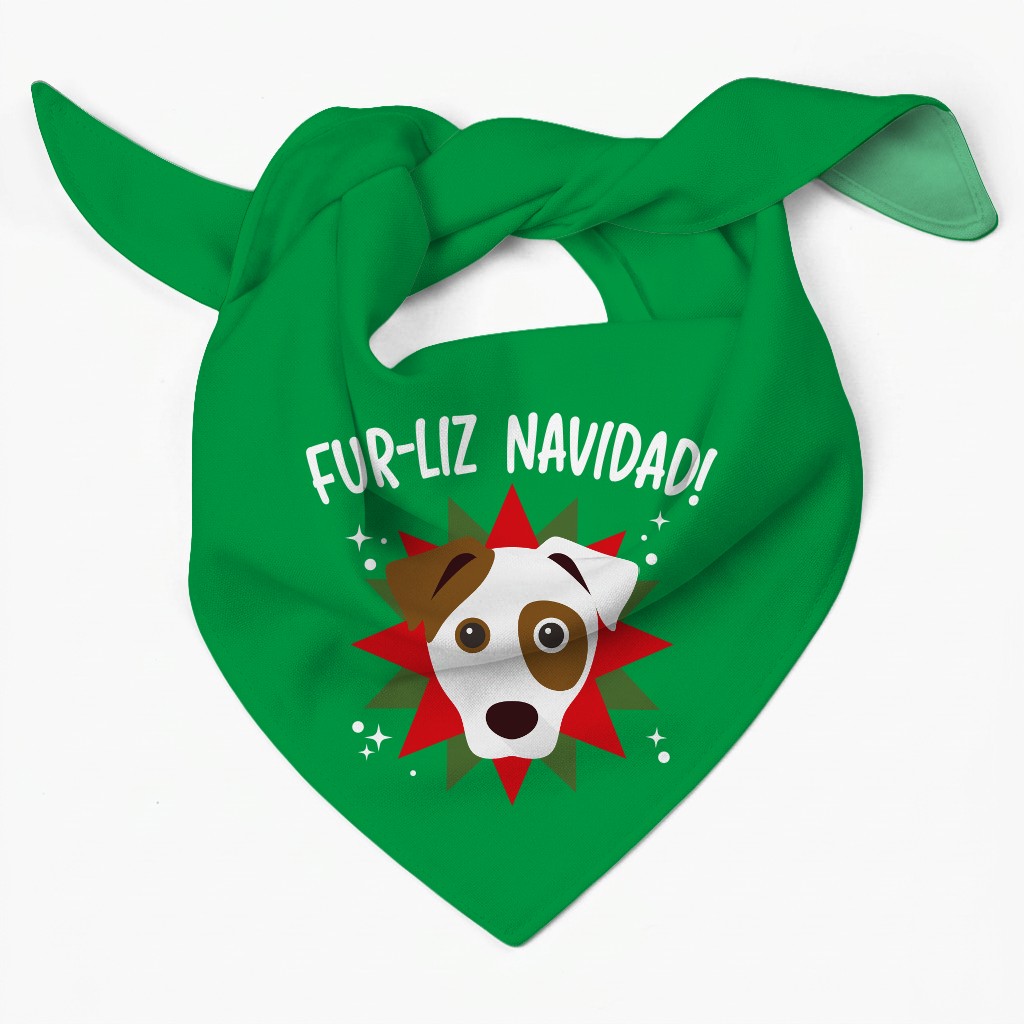 Fur-Liz Navidad: Personalised {breedFullName} Bandana