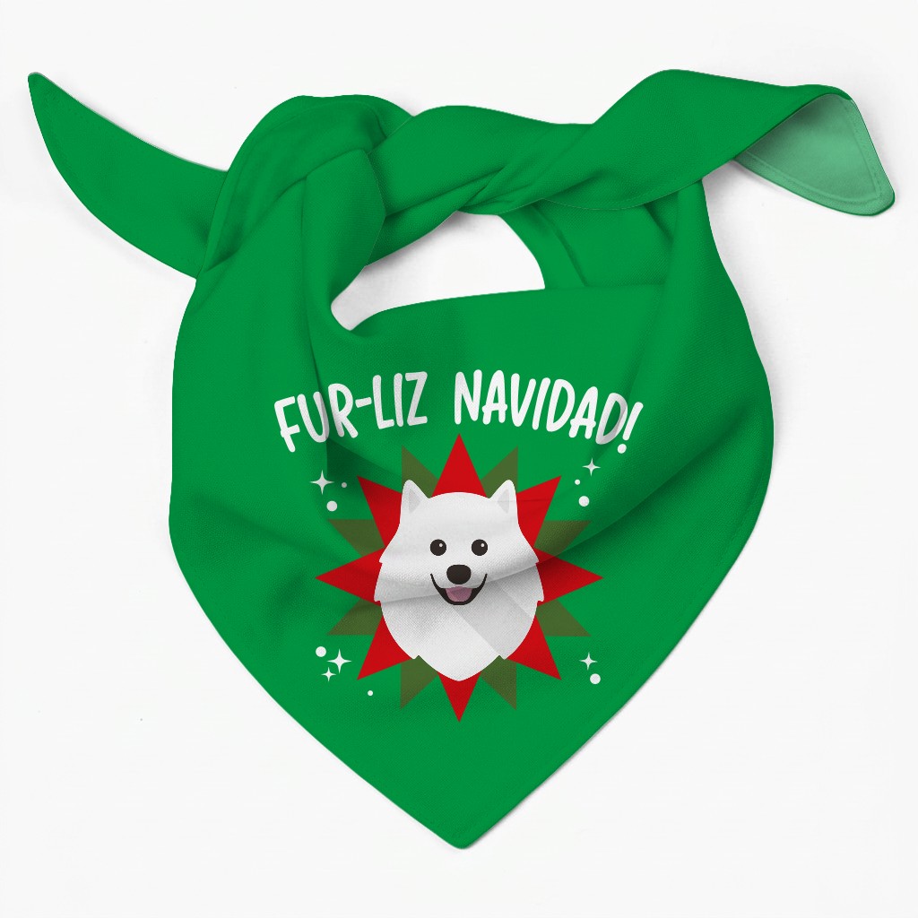 Fur-Liz Navidad: Personalised {breedFullName} Bandana