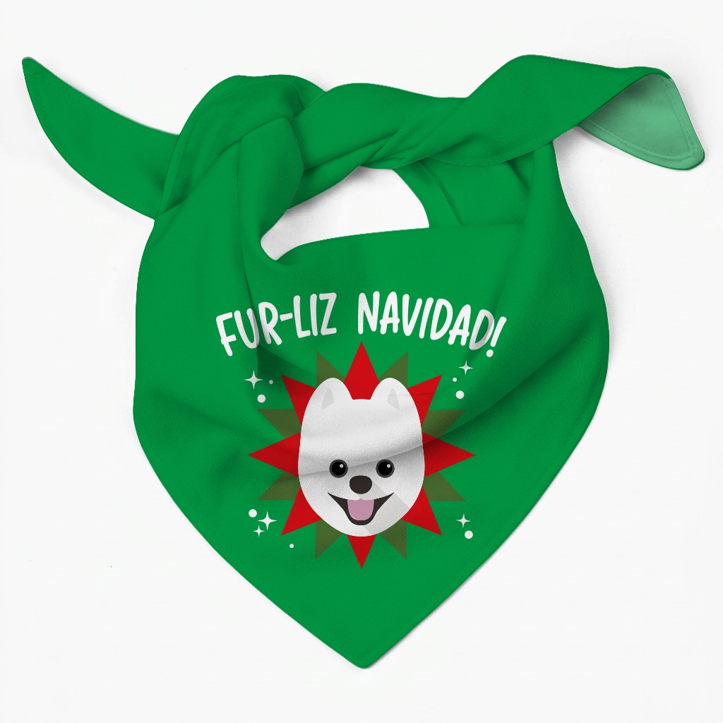 Fur-Liz Navidad: Personalised {breedFullName} Bandana