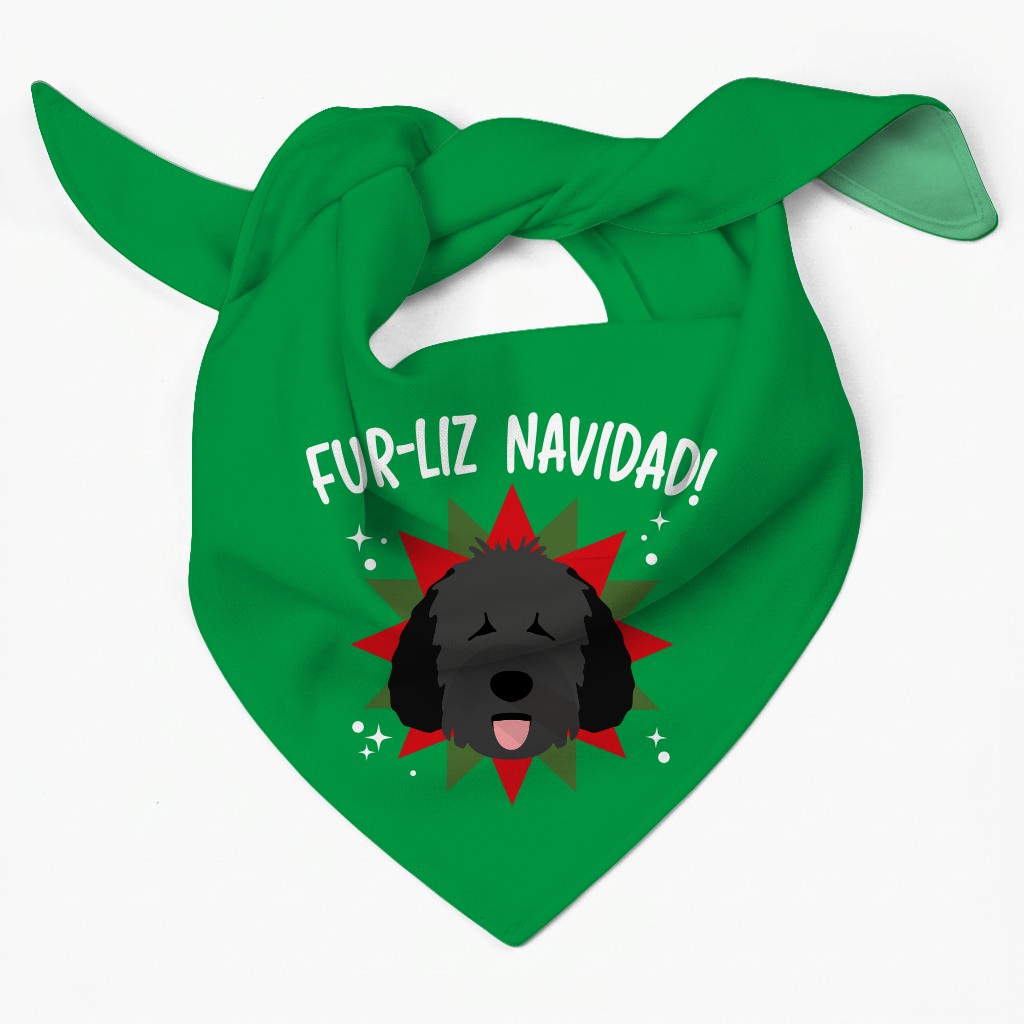 Fur-Liz Navidad: Personalised {breedFullName} Bandana