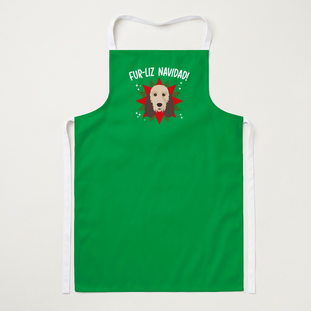 Fur-Liz Navidad: Personalised {breedFullName} Apron