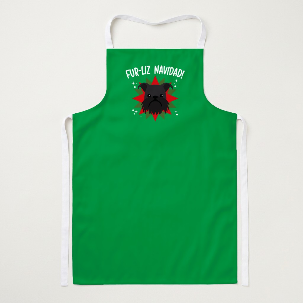 Fur-Liz Navidad: Personalised {breedFullName} Apron