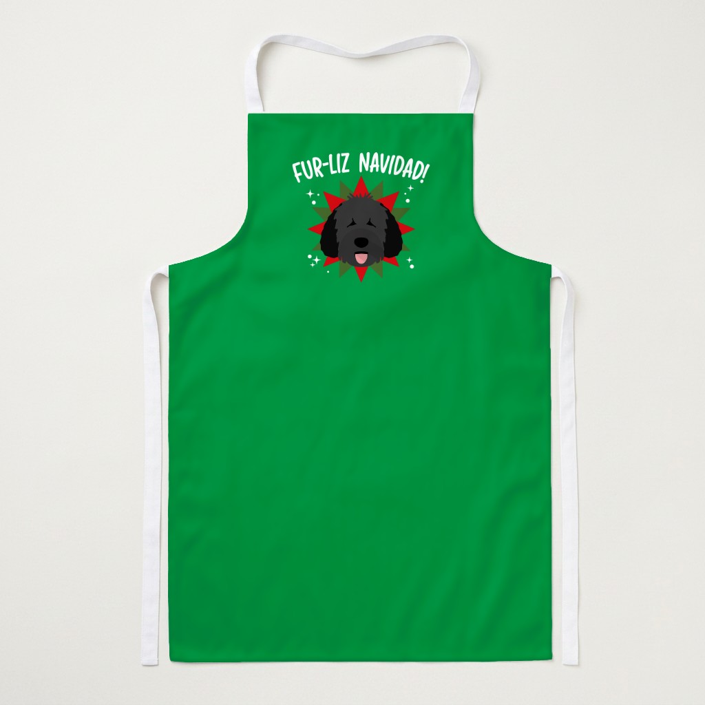 Fur-Liz Navidad: Personalised {breedFullName} Apron