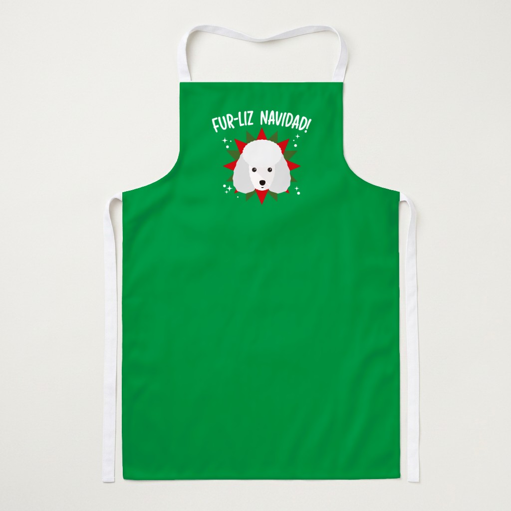 Fur-Liz Navidad: Personalized {breedFullName} Apron