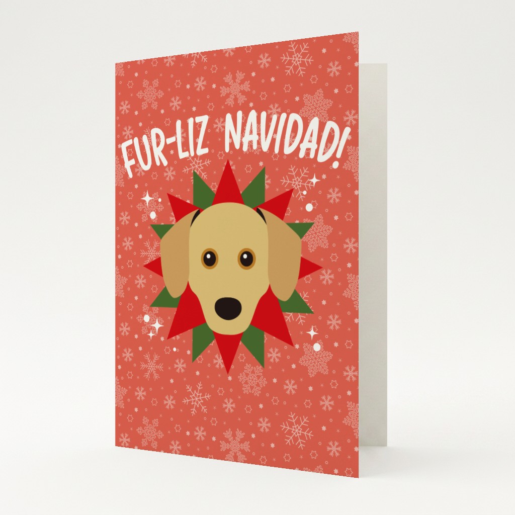 Fur-Liz Navidad: Personalized {breedFullName} Card