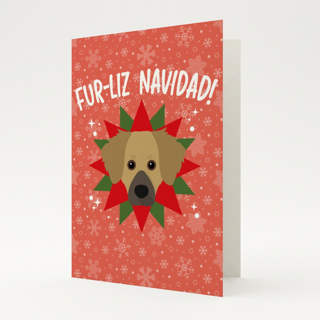 Fur-Liz Navidad: Personalised {breedFullName} Card