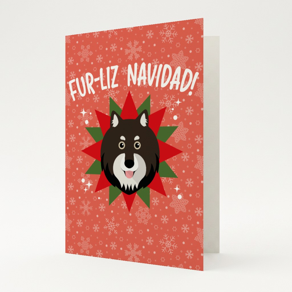 Fur-Liz Navidad: Personalised {breedFullName} Card