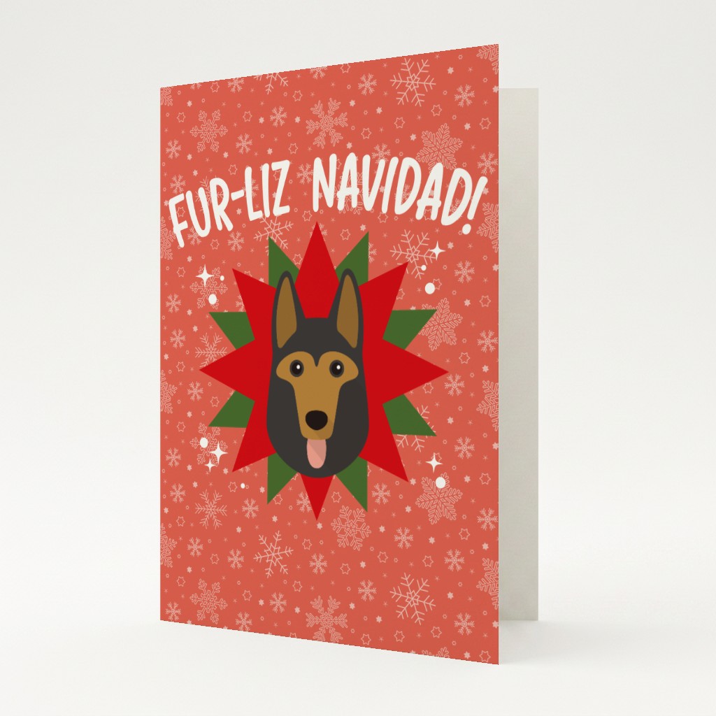Fur-Liz Navidad: Personalised {breedFullName} Card