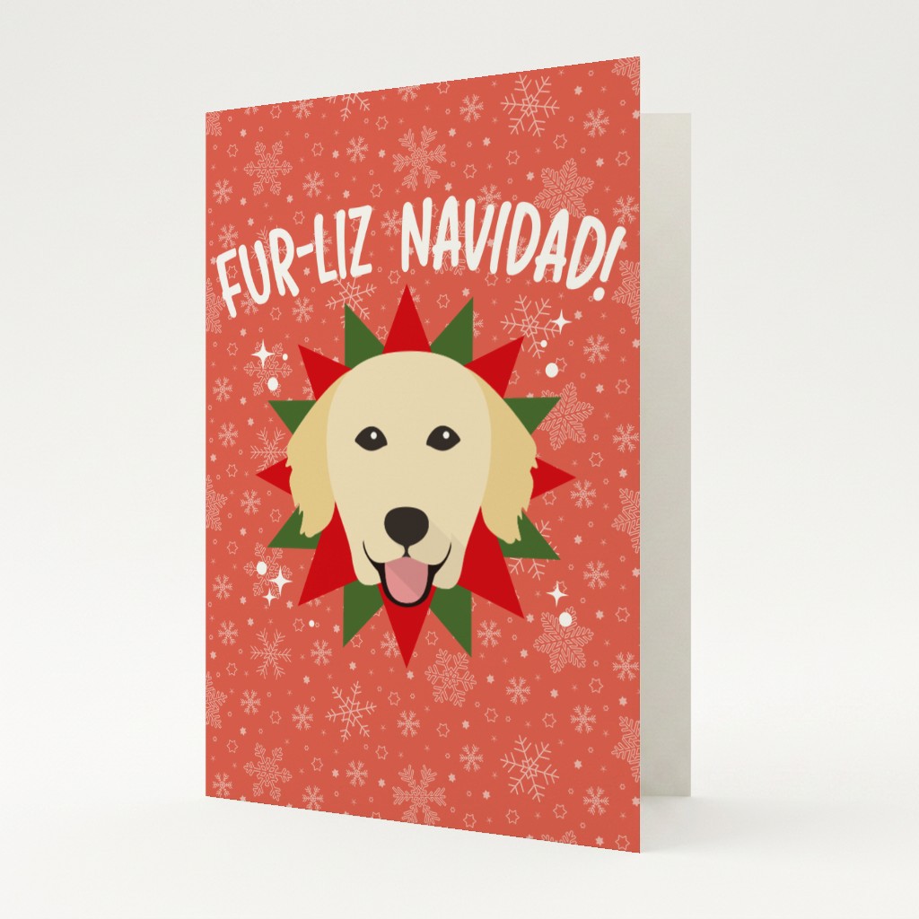 Fur-Liz Navidad: Personalized {breedFullName} Card
