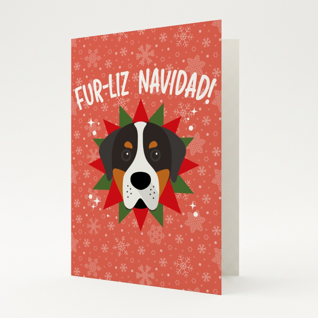 Fur-Liz Navidad: Personalised {breedFullName} Card