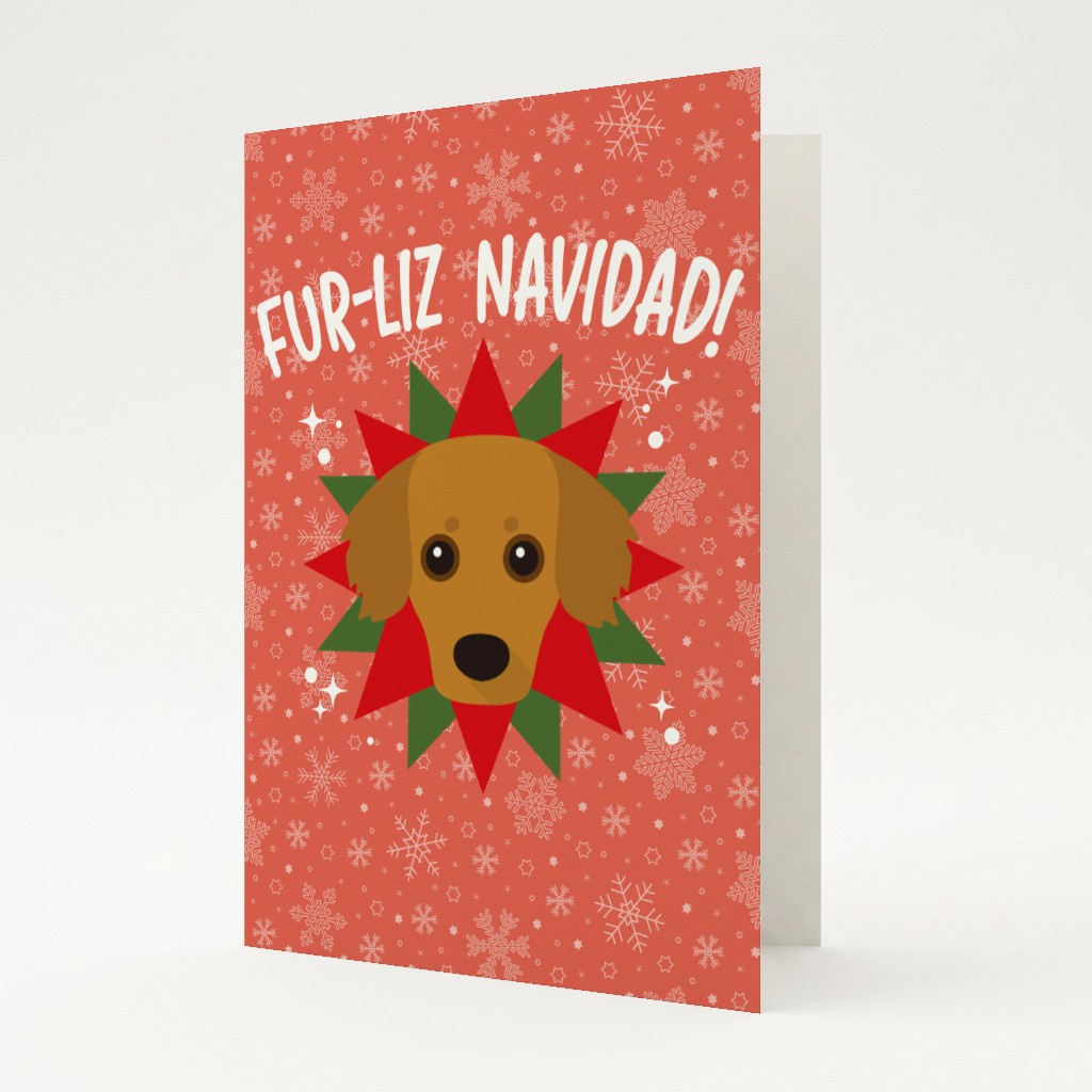 Fur-Liz Navidad: Personalised {breedFullName} Card