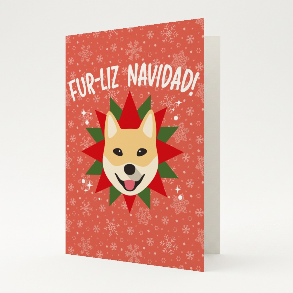 Fur-Liz Navidad: Personalised {breedFullName} Card