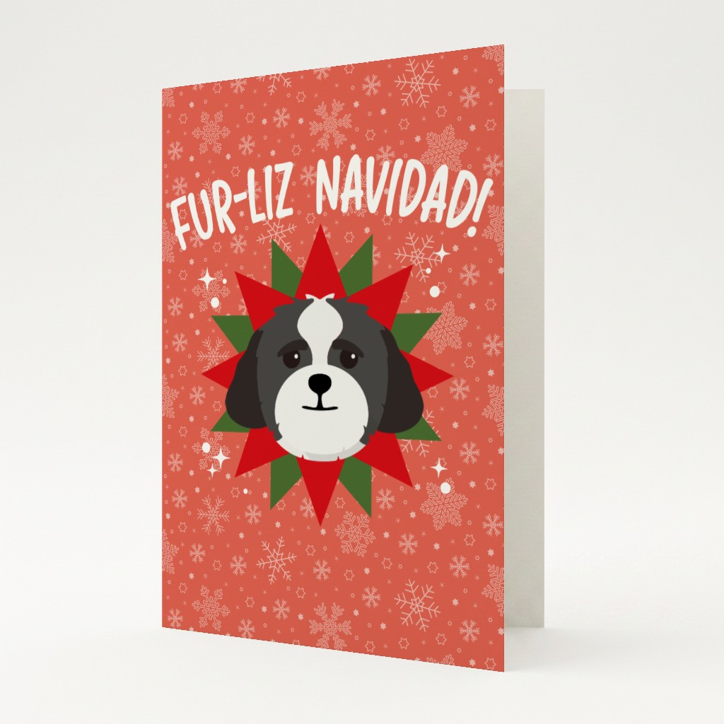 Fur-Liz Navidad: Personalised {breedFullName} Card