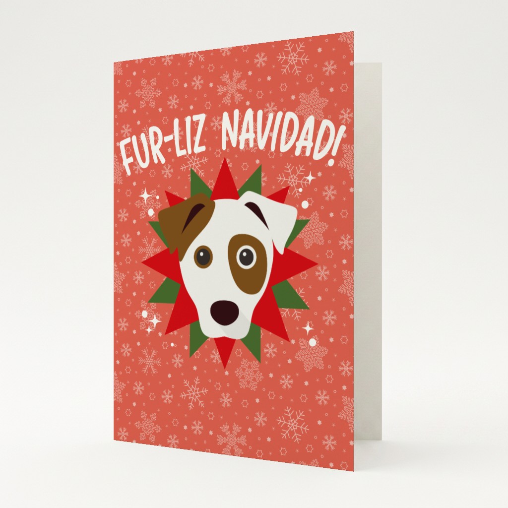 Fur-Liz Navidad: Personalised {breedFullName} Card
