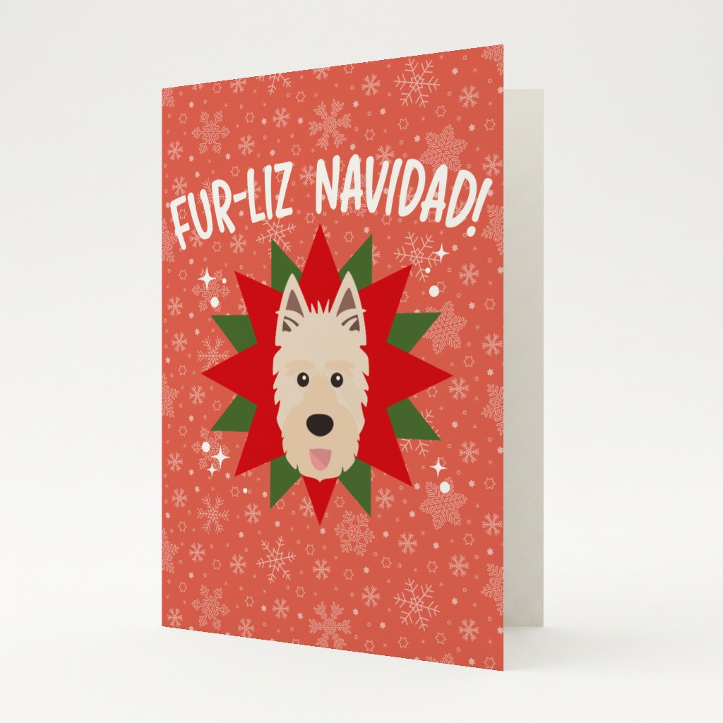 Fur-Liz Navidad: Personalised {breedFullName} Card
