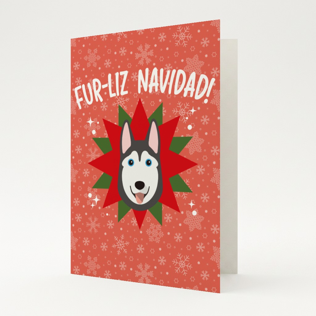 Fur-Liz Navidad: Personalised {breedFullName} Card