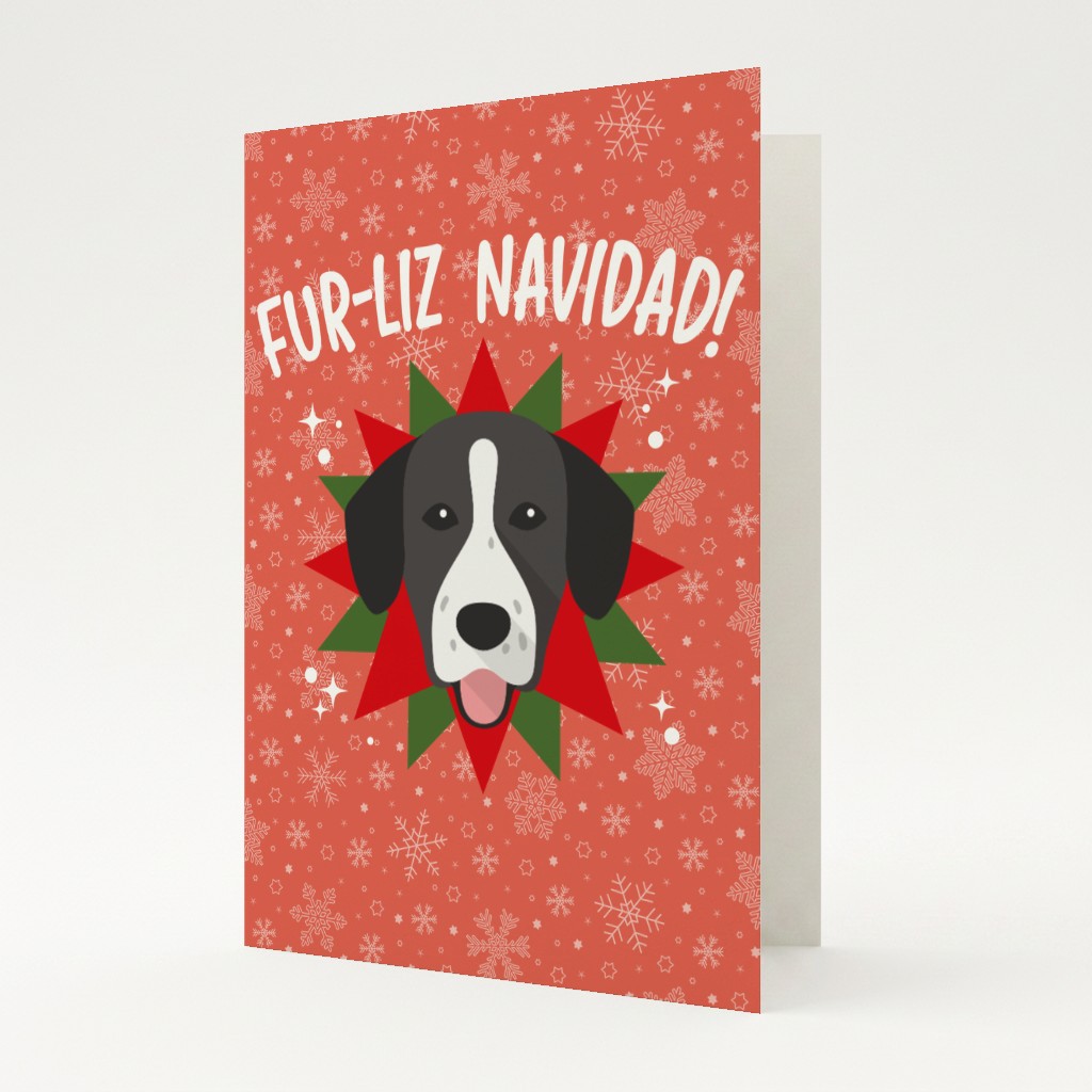 Fur-Liz Navidad: Personalized {breedFullName} Card