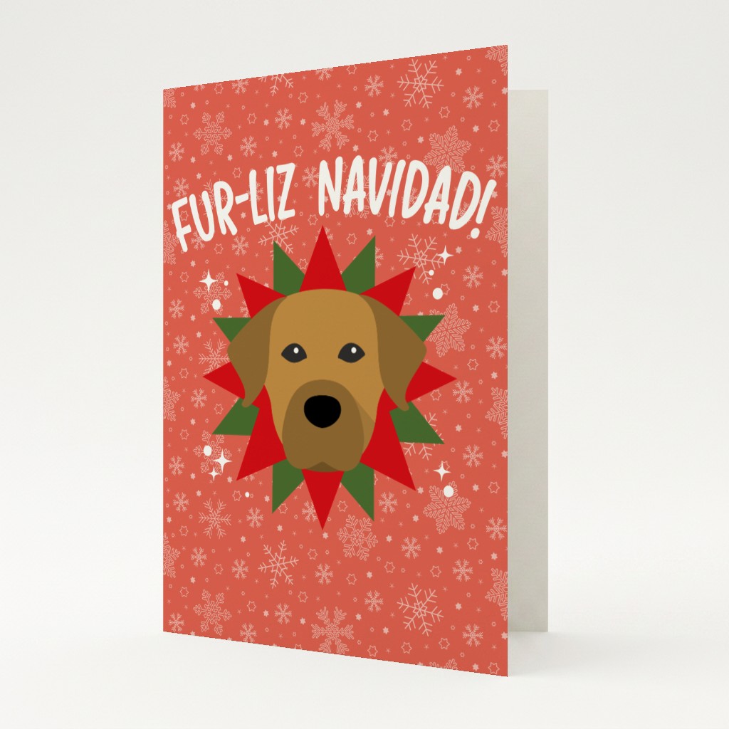 Fur-Liz Navidad: Personalized {breedFullName} Card