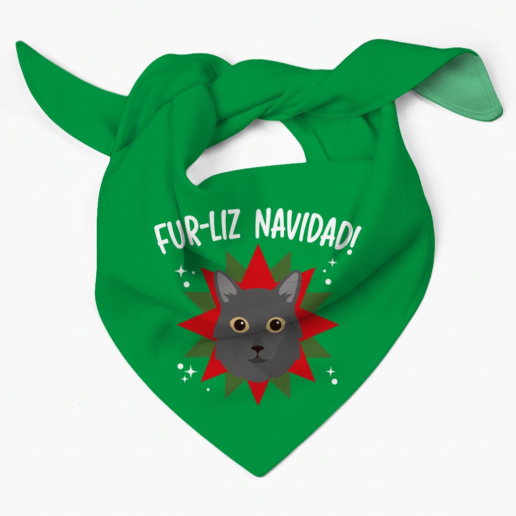 Fur-Liz Navidad: Personalised {breedFullName} Bandana