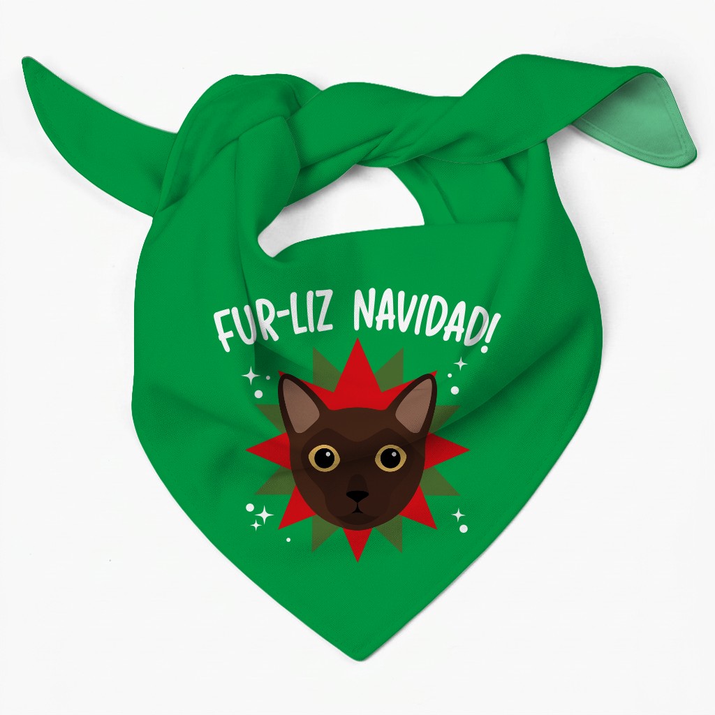 Fur-Liz Navidad: Personalised {breedFullName} Bandana