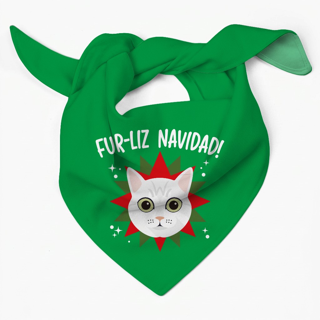Fur-Liz Navidad: Personalised {breedFullName} Bandana