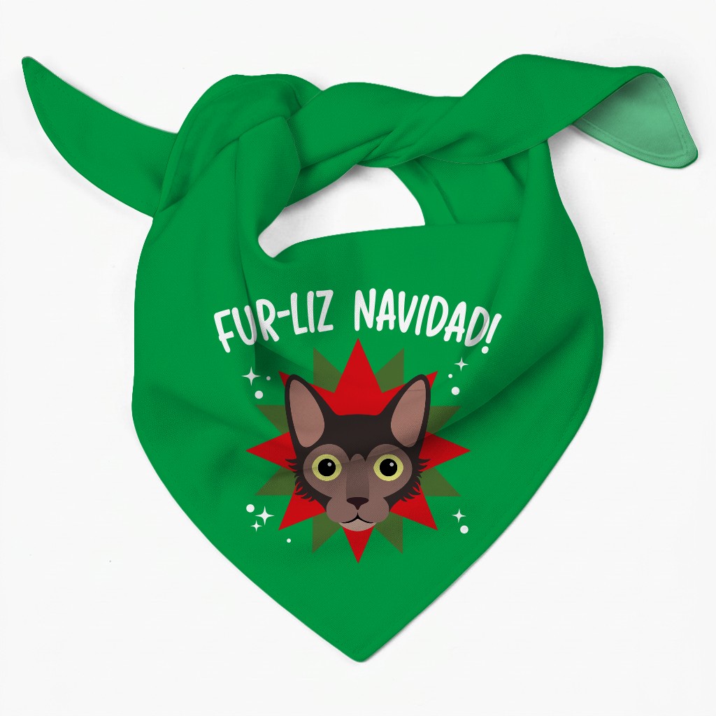 Fur-Liz Navidad: Personalised {breedFullName} Bandana