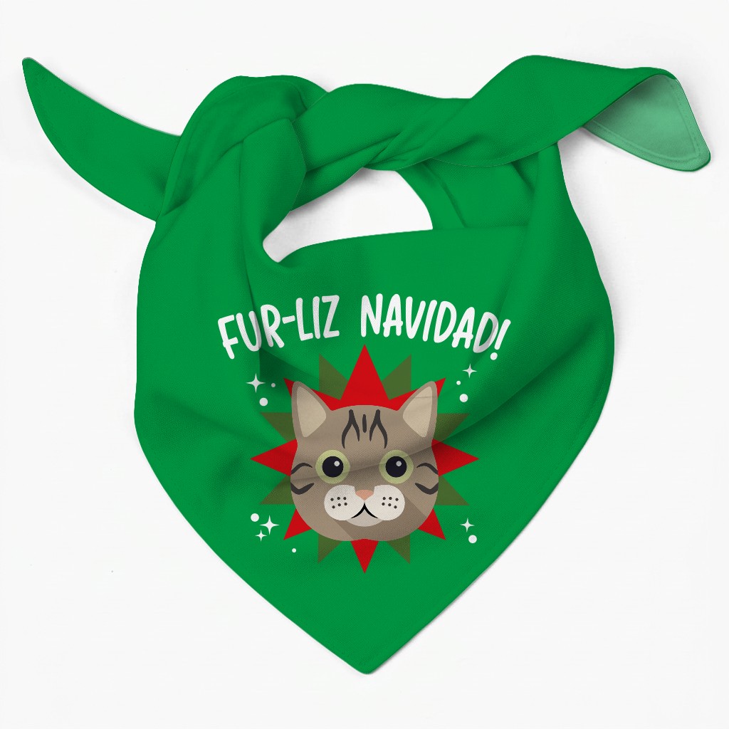 Fur-Liz Navidad: Personalised {breedFullName} Bandana