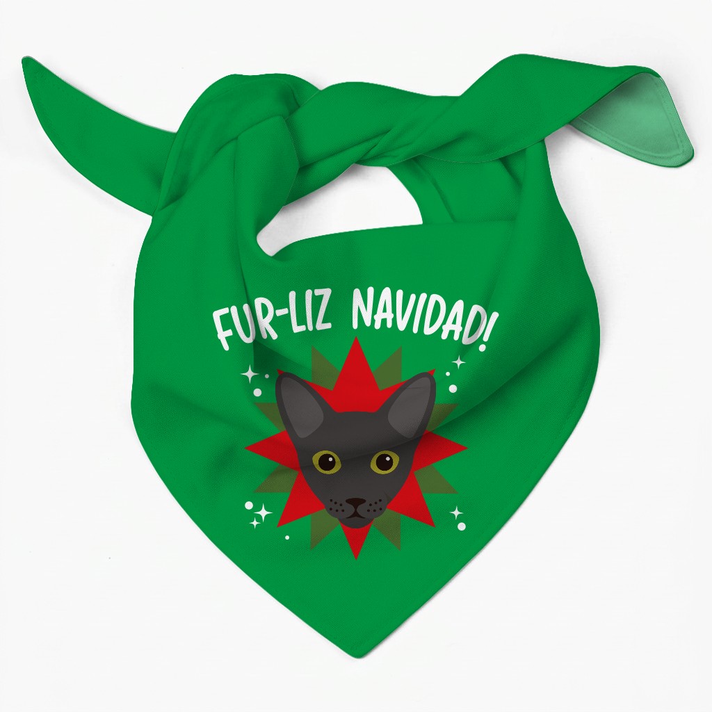 Fur-Liz Navidad: Personalised {breedFullName} Bandana